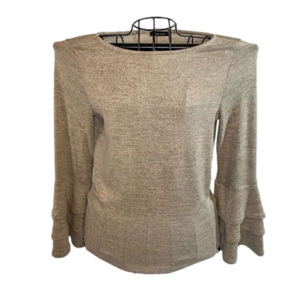 White Birch Bell Sleeve Sweater | Size Small